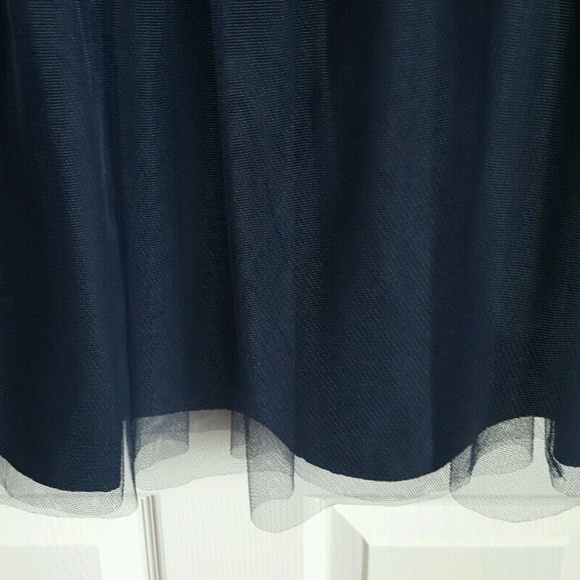 RALPH LAUREN Blue Pleated Tulle Evening dress - Picture 7 of 13